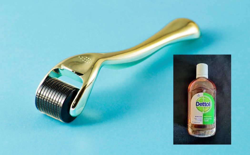 How To Clean Derma Roller With Dettol?