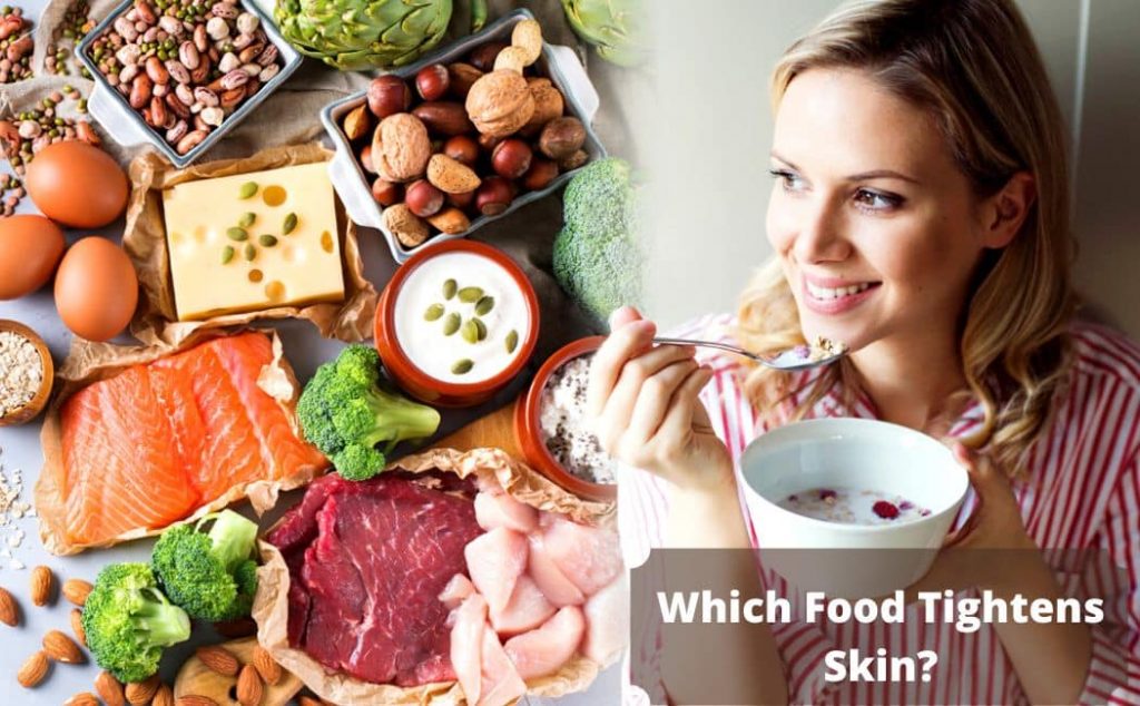 Which food tightens skin